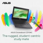 ASUS Chromebook CZ11 11.6" HD MediaTek Kompanio 540 4GB RAM 64GB eMMC Wi-Fi 6E ChromeOS Mineral Grey