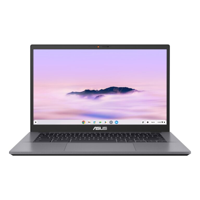 ASUS Chromebook Plus CX34 14" Full HD Laptop Intel Core 5 120U 16GB RAM 256GB UFS Wi-Fi 6E ChromeOS Grey