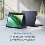 ASUS ExpertBook B3 Flip 2-in-1 14" Full HD Touchscreen Intel Core 5 120U 16GB DDR4 256GB SSD Windows 11 Pro Black