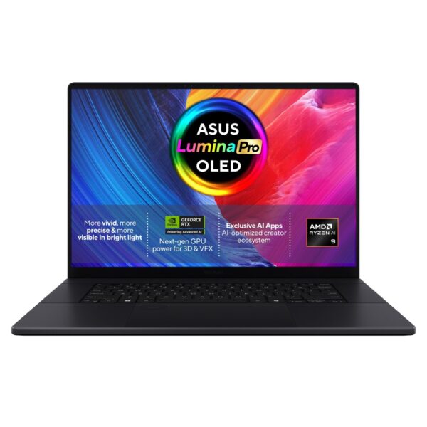 ASUS ProArt P16 Laptop 16" 3K OLED Ryzen AI 9 465 16GB 1TB SSD RTX 5060 Windows 11 Home Black