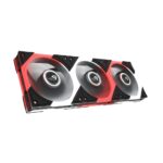 ASUS ROG Eurux GR120 ARGB Fan 120mm PWM Fluid Dynamic Bearing 3 Pack Black Computer Case Cooling