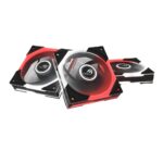 ASUS ROG Eurux GR120 ARGB Fan 120mm PWM Fluid Dynamic Bearing 3 Pack Black Computer Case Cooling