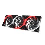 ASUS ROG Eurux GR120 ARGB Fan 120mm PWM Fluid Dynamic Bearing 3 Pack Black Computer Case Cooling