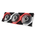 ASUS ROG Eurux GR120 ARGB Fan 120mm PWM Fluid Dynamic Bearing 3 Pack Black Computer Case Cooling