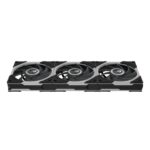 ASUS ROG Eurux GR120 ARGB Fan 120mm PWM Fluid Dynamic Bearing 3 Pack Black Computer Case Cooling