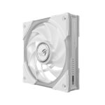ASUS ROG Eurux GR120 ARGB Fan 120mm White Single Pack with PWM Support and Fluid Dynamic Bearing