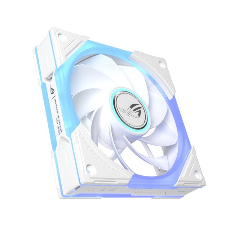 ASUS ROG Eurux GR120 ARGB Reverse Fan 120mm White Edition Single Pack