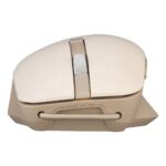 ASUS SmartO MD200 Silent Plus Wireless Mouse 4200 DPI 6 Programmable Buttons Bluetooth 5.0 Ambidextrous Beige