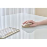 ASUS SmartO MD200 Silent Plus Wireless Mouse 4200 DPI 6 Programmable Buttons Bluetooth 5.0 Ambidextrous Beige