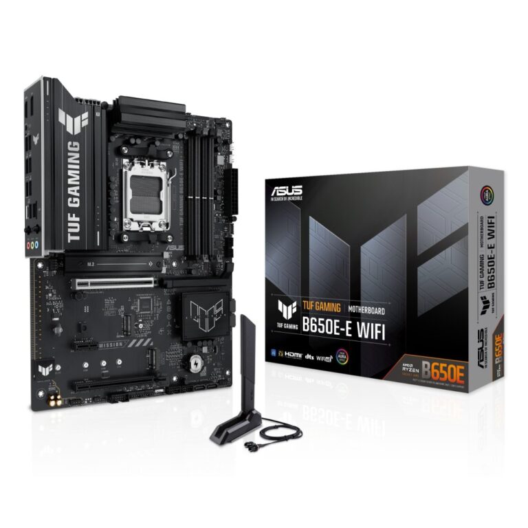 ASUS TUF GAMING B650E-E WIFI AM5 ATX Motherboard DDR5 B650 Chipset Black