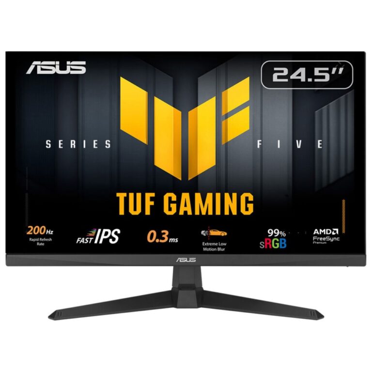 ASUS TUF Gaming VG259Q5A Monitor 24.5" Full HD 200Hz Fast IPS Black