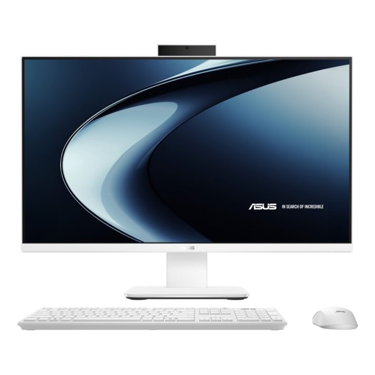 ASUS V400 AiO All-in-One PC 27" Full HD 100Hz Intel Core 7 240H 16GB DDR5 512GB SSD Windows 11 Home White