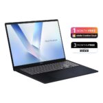 ASUS Vivobook 16 Laptop 16" WUXGA IPS Snapdragon X1-26-100 8GB 256GB SSD Windows 11 Home Quiet Blue
