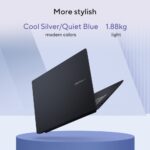 ASUS Vivobook 16 Laptop 16" WUXGA IPS Snapdragon X1-26-100 8GB 256GB SSD Windows 11 Home Quiet Blue