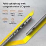ASUS Vivobook Go 15 Laptop 15.6" Full HD AMD Ryzen 5 40 8GB LPDDR5 256GB SSD Wi-Fi 6E Windows 11 Home Silver