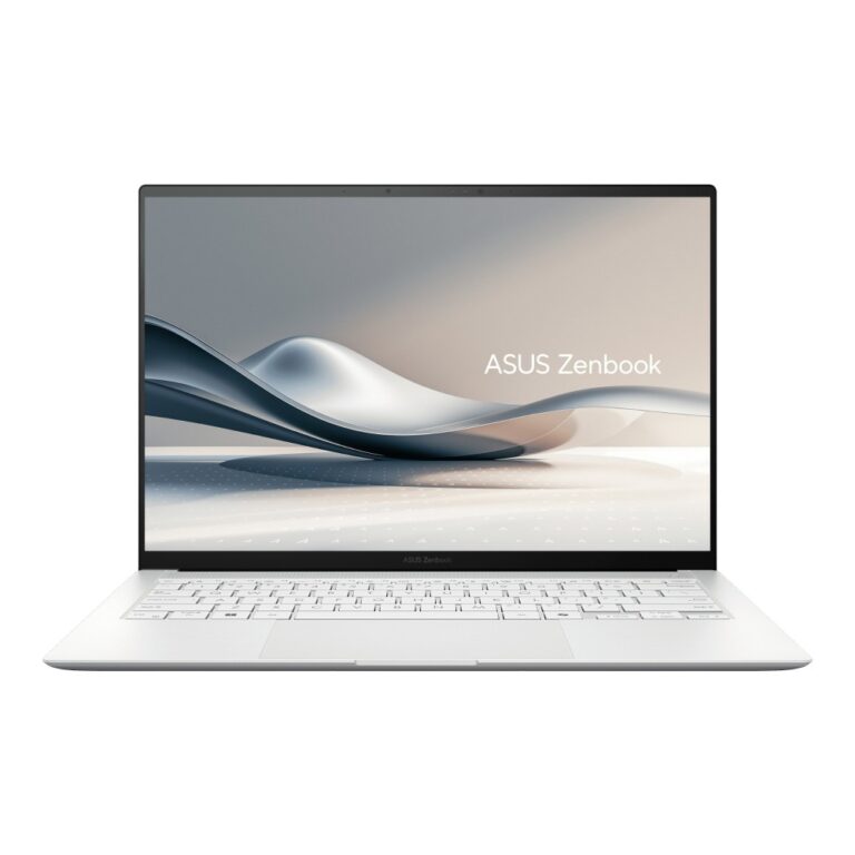 ASUS Zenbook S14 Laptop 14" 3K OLED 120Hz Intel Core Ultra 7 258V 32GB LPDDR5x 1TB SSD Windows 11 Home White