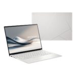 ASUS Zenbook S14 Laptop 14" 3K OLED 120Hz Intel Core Ultra 7 258V 32GB LPDDR5x 1TB SSD Windows 11 Home White