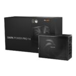 be quiet! Dark Power Pro 14 IO 1300W 80 PLUS Titanium Fully Modular ATX 3.1 Power Supply, Black