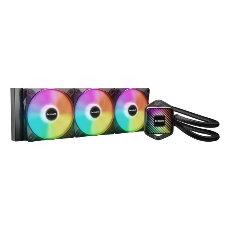be quiet! PURE LOOP 3 LX Liquid Cooler 12 cm Black 3 Fans LGA 1700 1200 1151 AM5 AM4 Intel AMD Ryzen 9000