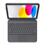 Belkin Connect Rugged USB-C Keyboard Folio for iPad 10th 11th Gen A16 QWERTY UK English Touchpad Numeric Keypad Grey