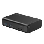 Belkin Connect Uni 14-in-1 Dual Display Docking Station 100W Power Delivery 4K@60Hz 2x HDMI Ethernet Black