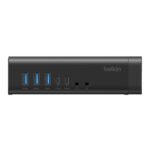 Belkin Connect Universal 16-in-1 Triple Display Docking Station USB-C 100W Power Delivery 2.5Gb Ethernet HDMI Black