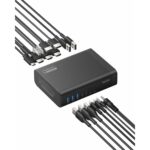 Belkin Connect Universal 16-in-1 Triple Display Docking Station USB-C 100W Power Delivery 2.5Gb Ethernet HDMI Black