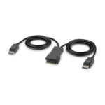Belkin F1DN204MOD-PP-4 Secure Modular KVM Switch 4 Port DisplayPort 4K Ultra HD Black
