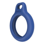 Belkin Secure Holder with Key Ring Case for AirTag Blue Scratch Resistant Twist and Lock Design