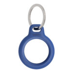 Belkin Secure Holder with Key Ring Case for AirTag Blue Scratch Resistant Twist and Lock Design