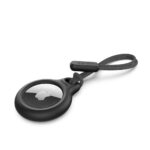 Belkin Secure Holder with Strap for AirTag - Black Case featuring Twist and Lock Design and Scratch Resistant Protection