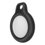 Belkin Secure Holder with Strap for AirTag - Black Case featuring Twist and Lock Design and Scratch Resistant Protection