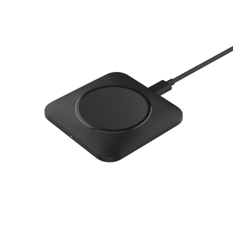 Belkin WIA007myBK Wireless Charger 15W Fast Charging Universal Black Indoor AC Adapter Included