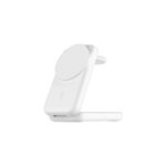 Belkin WIZ036MYWH Wireless Charger Qi2 25W Fast Charging 3 Devices Simultaneous USB-C White