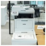 Brother MFC-L5715DN Multifunction Laser Printer Mono Print Scan Copy Fax 48 ppm Auto Duplex Ethernet LAN