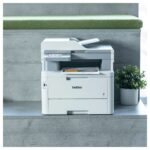 Brother MFC-L8340CDW Multifunction LED Printer Colour Print Scan Copy Fax Wi-Fi USB White Business