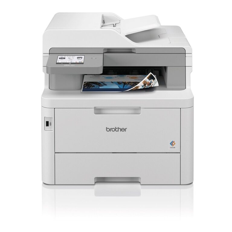 Brother MFC-L8340CDW Multifunction LED Printer Colour Print Scan Copy Fax Wi-Fi USB White Business