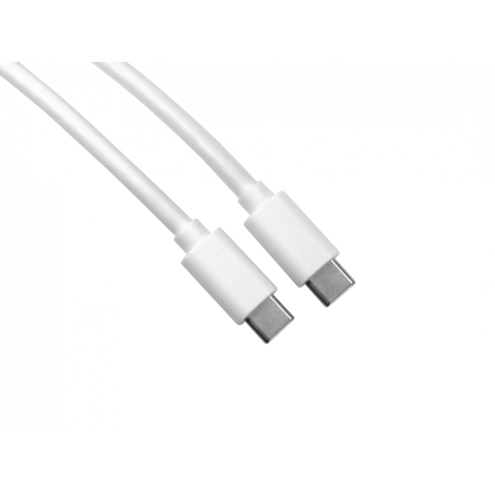 Cables Direct NLMOB-931-2 USB Cable USB-C to USB-C 1.8m USB 3.2 Gen 1 5Gbps 15W Power Delivery White Cables Direct NLMOB-931-2 USB Cable USB-C to USB-C 1.8m USB 3.2 Gen 1 5Gbps 15W Power Delivery White