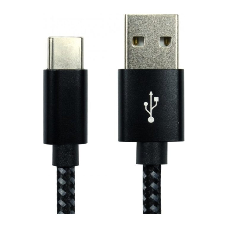 Cables Direct NLMOB-941BDBK-2 USB 2.0 Cable 2 m USB A to USB C Black