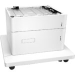 Color LaserJet Enterprise High Capacity Paper Tray Feeder Stand 2550 Sheets White