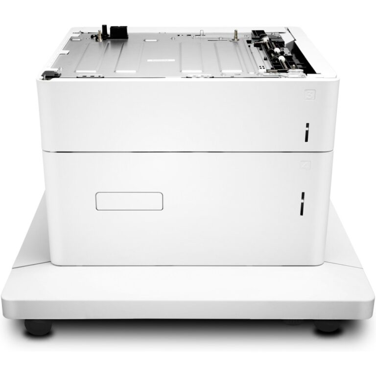 Color LaserJet Enterprise High Capacity Paper Tray Feeder Stand 2550 Sheets White