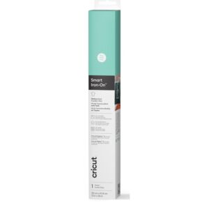 Cricut Smart Iron-On Heat transfer vinyl roll 330 mm Width 900 mm Length Mint Glossy Washable