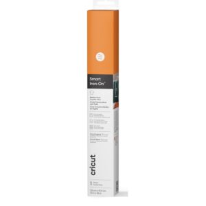 Cricut Smart Iron-On Heat Transfer Vinyl Roll 330 mm x 900 mm Yellow Glossy Washable