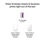 Cricut StickerPix Print sticker sheets, photo paper and ink cartridge set – view 2
