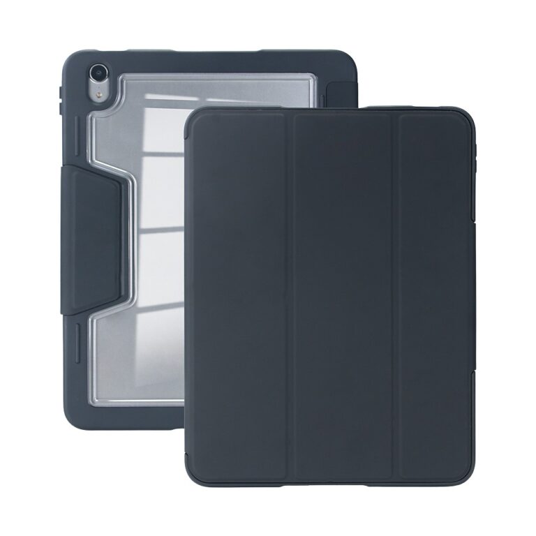DEQSTER 40-2000078 Folio Tablet Case for Apple iPad Air 13" (M2) 2024 and (M3) 2025 Black