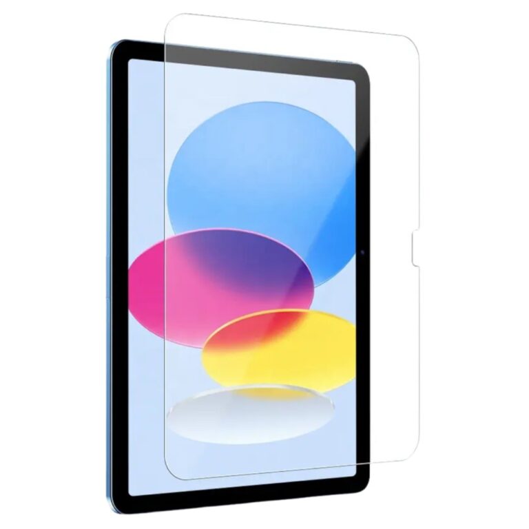 DEQSTER Tempered Glass Screen Protector for iPad 10.9" 10th Gen 9H Hardness Clear Anti-fingerprint