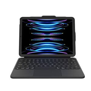 DEQSTER USB-C Keyboard Prime QWERTY UK English Scissor Switch Numeric Keypad for iPad 10th 11th Gen