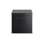 Digitus Dynamic Basic series Wall-mounted rack 12U 600x600mm Steel Black Glass Door with Key Lock
