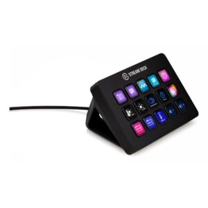 Elgato Stream Deck MK.2 Black 15 LCD Keys Programmable USB Type-C for Windows Mac