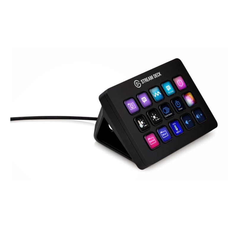 Elgato Stream Deck MK.2 Black 15 LCD Keys Programmable USB Type-C for Windows Mac